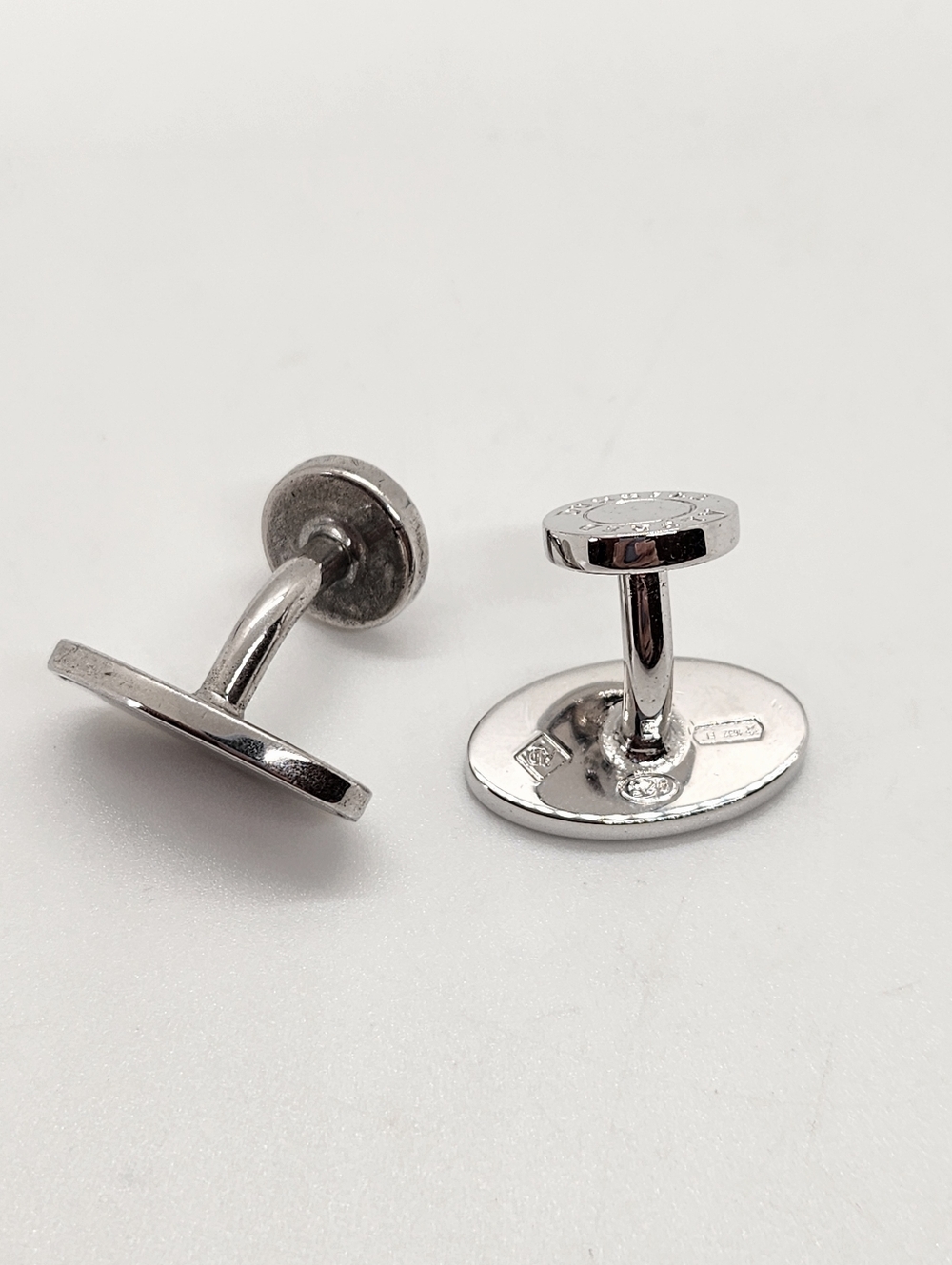 Alfred Dunhill Sterling Silver Cufflinks - Picture 4 of 8